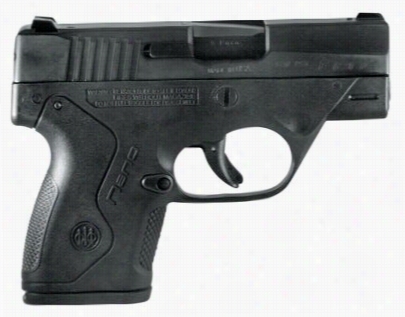 Beretta Bu9 Nano Semi-auto Black Ppistol - 9mm - 19.97 Ooz.