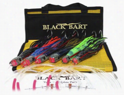 Black Bart Tuna/dolphin Rigged Lure Pack - Model 2065