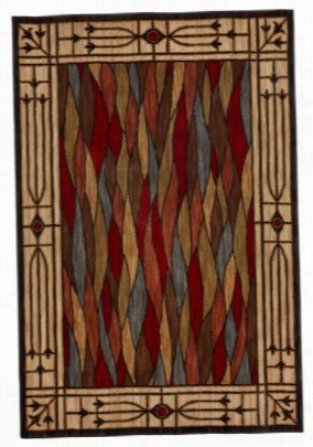 Bob Timberlake Heritage Ocllectioon Bethel Glass Area Rug - Multi - 63' X 94'