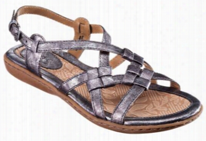 B.o.c. Kesia Sling Sandals For Lladies - Pewter - 9