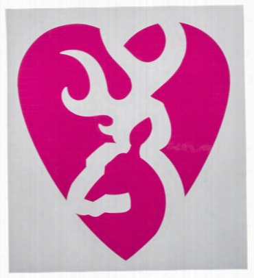 Browning Heartbrraker Vinyl Decal - 5' -  Paragon