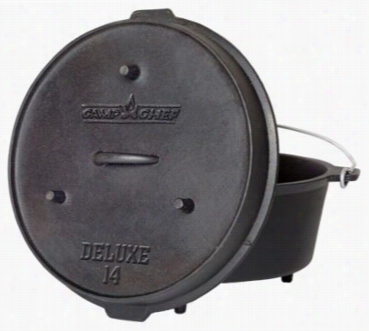 Cap Chef 12-quart Deluxe Dutch Oven - Black