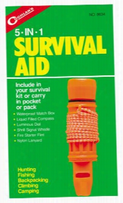 Coghlan's 5 In 1 Survival Aid