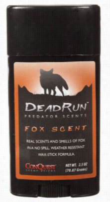 Conquest Dead Run Predator Cover Odor Stick - Fox