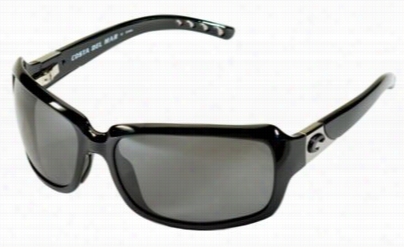 Costa Isabela 580p Polarized Sung Lasses - Black/gray