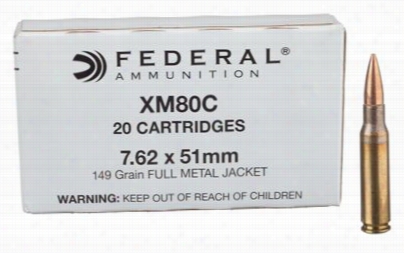 Federal Premium Lake City 7.62x51 Centerfire Rifle Ammo