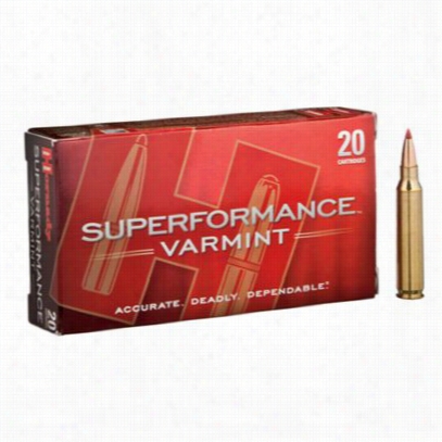 Hornady Superform Ance Vramint Riflee Ammo - . 223 Remington - 53 Grain