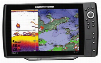 Humminbird Helix 12 Chirp Sonar Gps Fishfinder/hcartplotter