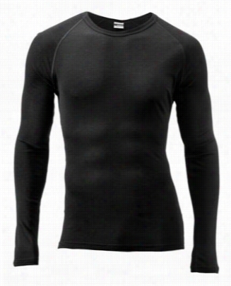 Ixebreaker Merino Crewe Ffor Men - Long Sleeve - Black - Mm