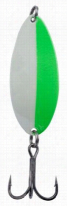 Johnson Shutter Spoon - 2-1/' - Uv Green-glow