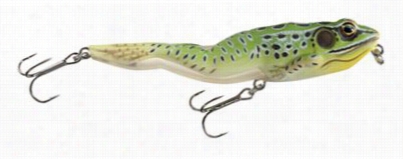 Livetarget Walking Frog - 4-1/8" - Green Yellow