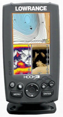 Lowrance Hook-4 Fishfinder/chartplotger With Navionics+