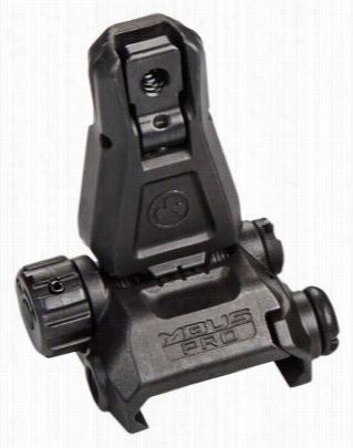 Magpul Mbus Pro Rra Sight - Bl Ack