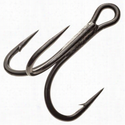 Mustad Ultrapoint Elite 3x Treble Hook - Black Nickek - 2