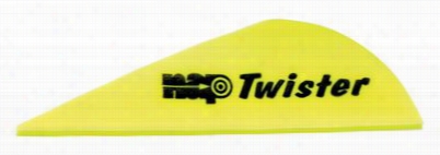 New Archery Products 2' Twister Vanes - Yellow