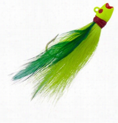 Offshore Angler Hot Lips Jigs - 2  Oz. - Green/chartreuse