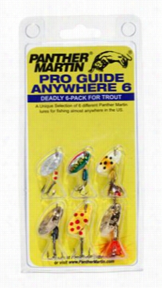 Panther Martin Pro Guide-book Anywhere 6 Spinner Kit