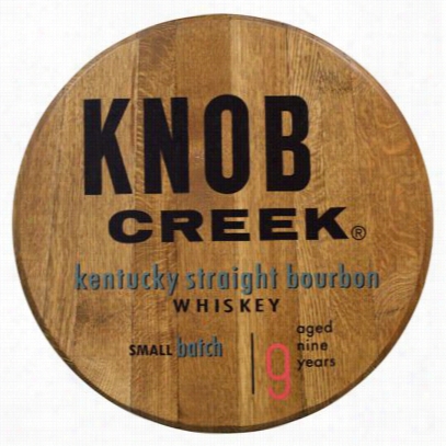 Promotional Wood Products Barrel Hsad - Jim Beam Knob Creek