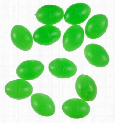 Pucci Soft Eggb Eads - Glow Greeen - 4mm X 6mm