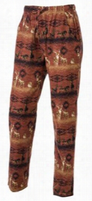 Redheadd Aztec Deer Flannel Lounge Pants In Favor Of Men - Auburn - M