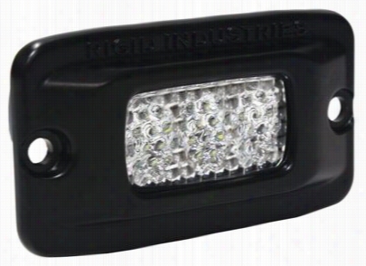 Rigid Industries Led Marine Lights - Sr-m2 Flush Mount/marine Srm2 Flush Mount - Ddiffued - Srm2 - Black Housing