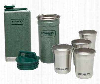 Stanley Adventure Stainless Steel Shoot Glasses And Flask Set