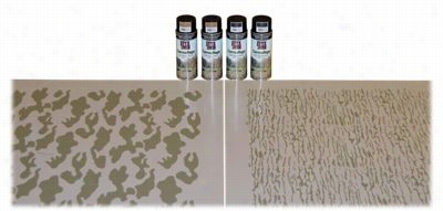 Styx Rvier Camo Boat/blind Stencil Kit - Mossy Oak Bottomland