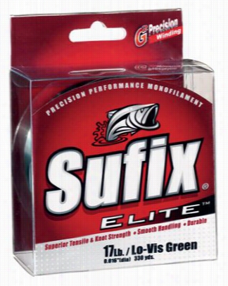 Sufix Elite Fishing Line - Clear - 8 Lb