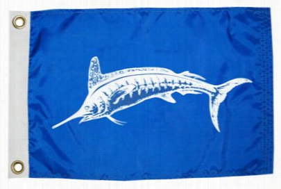 Taaylor Made White Marlin Fisherman's Catch Flag - White  Marlin