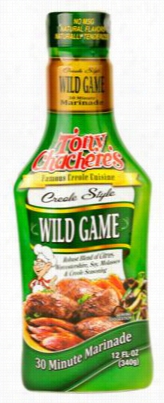 Tony  Chachere's Creole Style Wild Game 30 Minute Marinade - 12 Ozl.