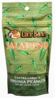 Uncle Buck's Extra Large Virginia Peanuts - Jalapeo - 4.5 Oz.