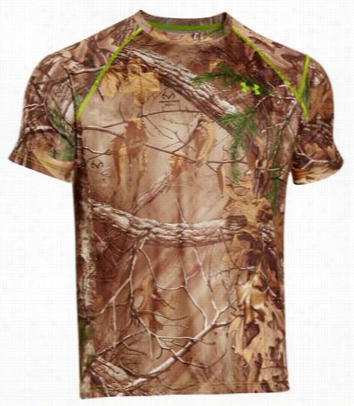 Under Armour Scent Controlt-shirt For Men - Short Sleeve - Realtree Xtra -  L