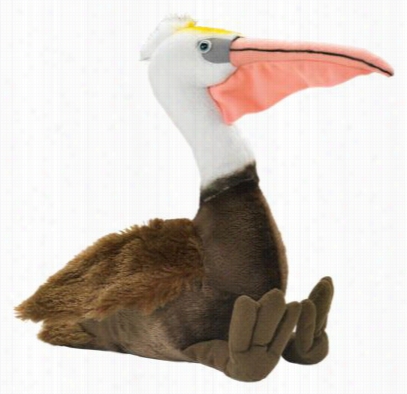 Wildlife Artists Conservaiton Critters Lpush Stuffed Pelican Toy