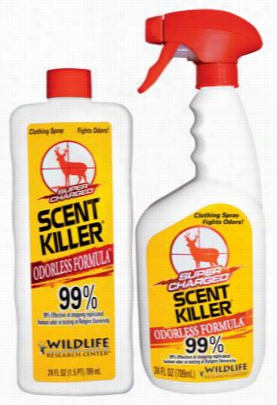 Wildlife Research Center Super Charged Scent Killer Scent Elimination Spray Combo - 24 Oz./24 Oz.