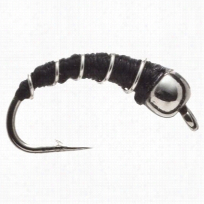 Zebra Misge Flies - 12 Pack - Dismal - #16