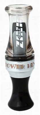 Zink Calls Powr Hen Polycarbonate Duck Call - Smoke