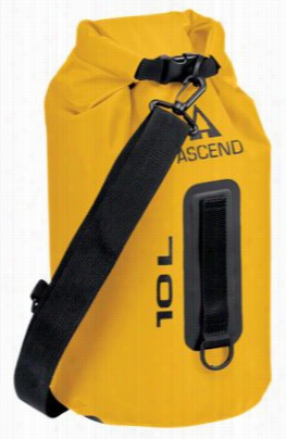 Ascend Heavy-duty Round-bottom Dry Bag - Yellow - 10l