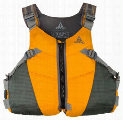 Ascend One-size-fits-most Paddling Life Jacket - Mango