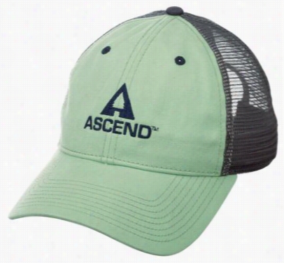 Ascend Washed Twill Cap For Men - Cucumber