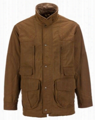 Beretta Waxed Cotton Field Jacket For Men - Spice Brown - M