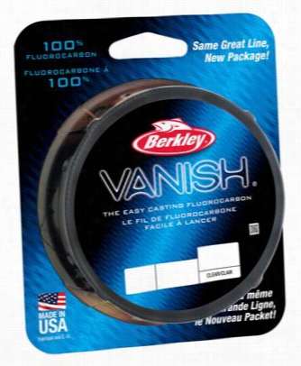 Berkley Vanish F Luorocarbon Fishing Line - 250 Yards - Clear - 10 Lb.