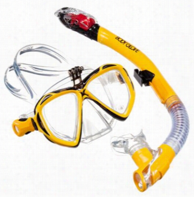 Body Glove Passage Mask/snorkel Combo With Gopro Mount