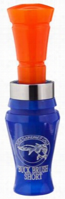 Buck  Gardner Calls Bu K Brush Acrylic Duck Call - Blue Pearl/orange Pearl