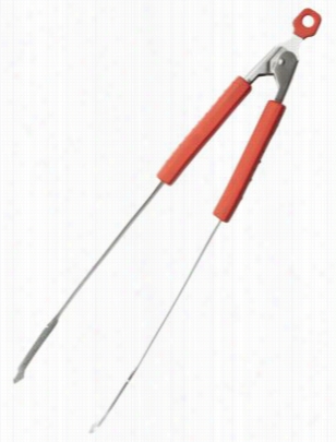 Chzrcoal Companion Tongs With Soft-grip Locking Handle