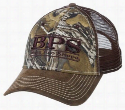 Comfort Twill Camo Mrsh Tricolor Cap - Brown/realtree Xtra