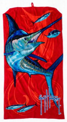 Guy Harvey Beach Towel - Marlin