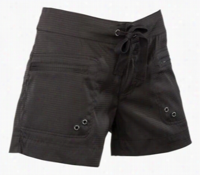 Guy Harvey Tech Shorts For Ladies - Black - 10