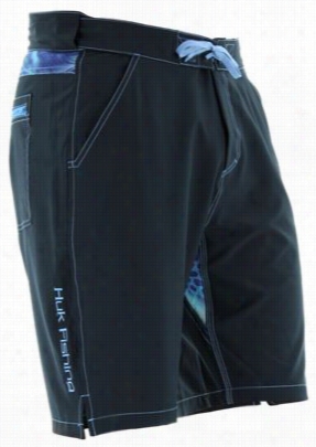 Huk Nxtlvl Board Shorts For Men - Back -2 Xl