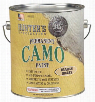 Hunter's Specialtie$ H.s. Camo Permanent Camo Paint -  Mwrsh G Rass - Quart