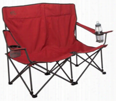 Low Profile Camp Chair Love Seat - Lava